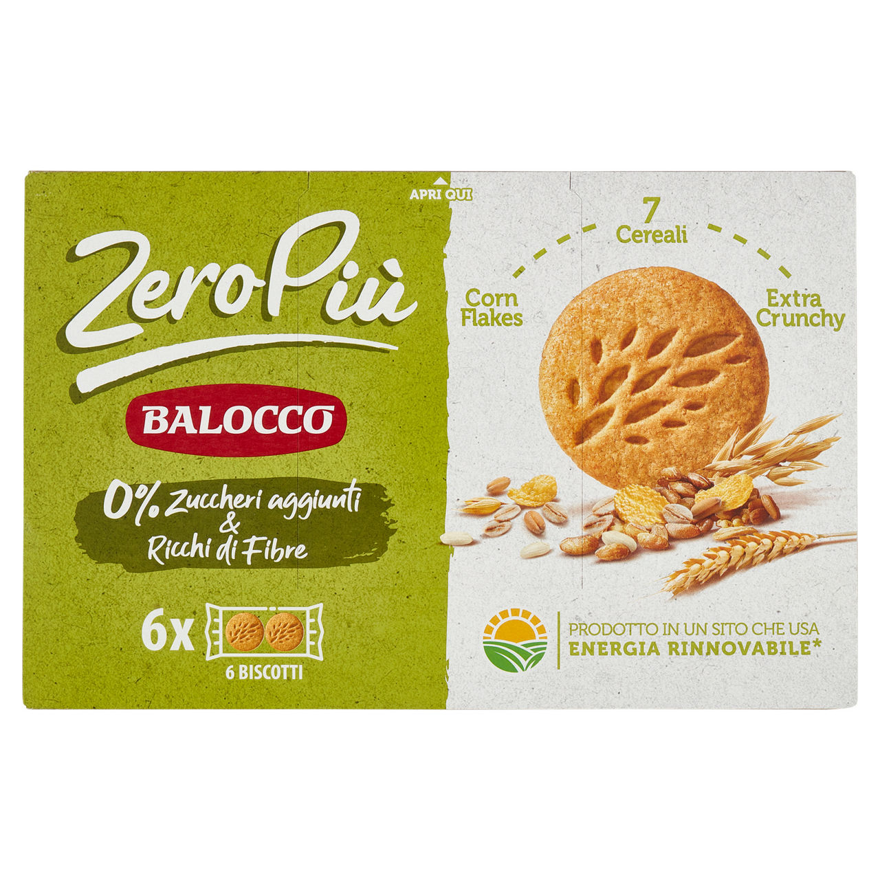Biscotti frollini ai 7 cereali 230 gr - Immagine 01