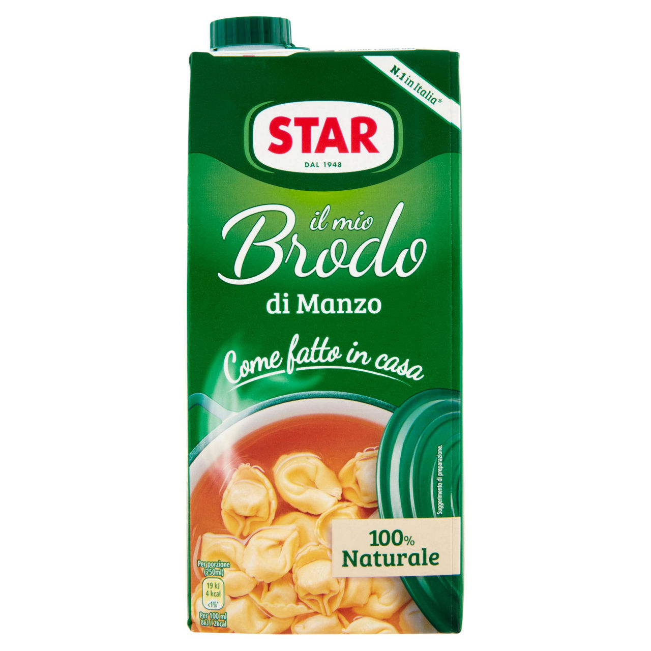 Brodo pronto di manzo 1 lt