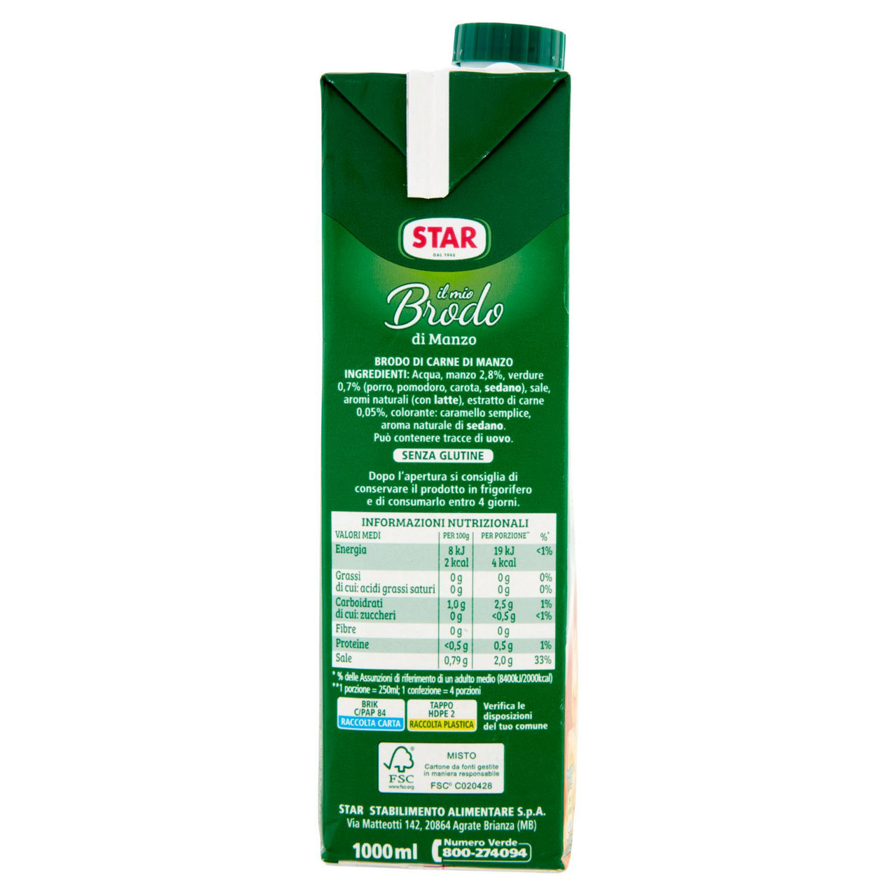 Brodo pronto di manzo 1 lt - Immagine 11
