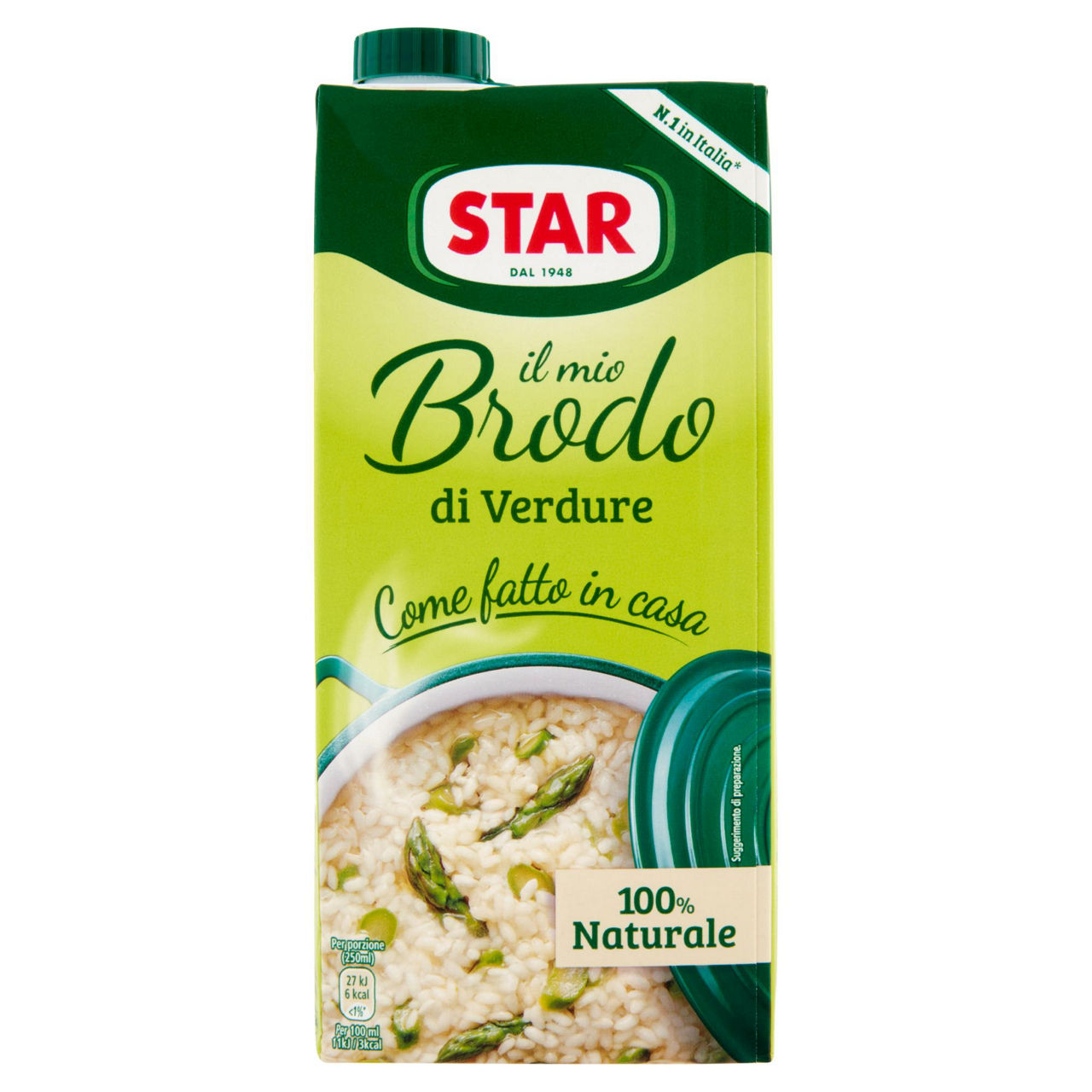 Brodo pronto di verdure 1 lt
