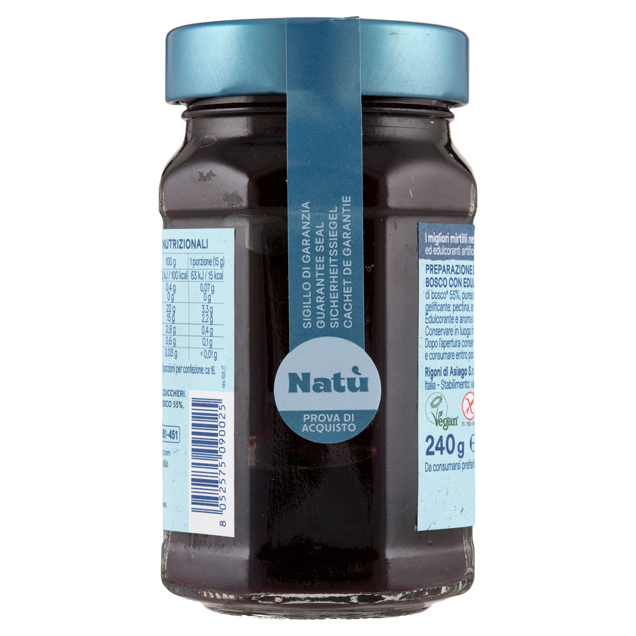 Confettura mirtilli neri bio natu' g 240 - Immagine 21