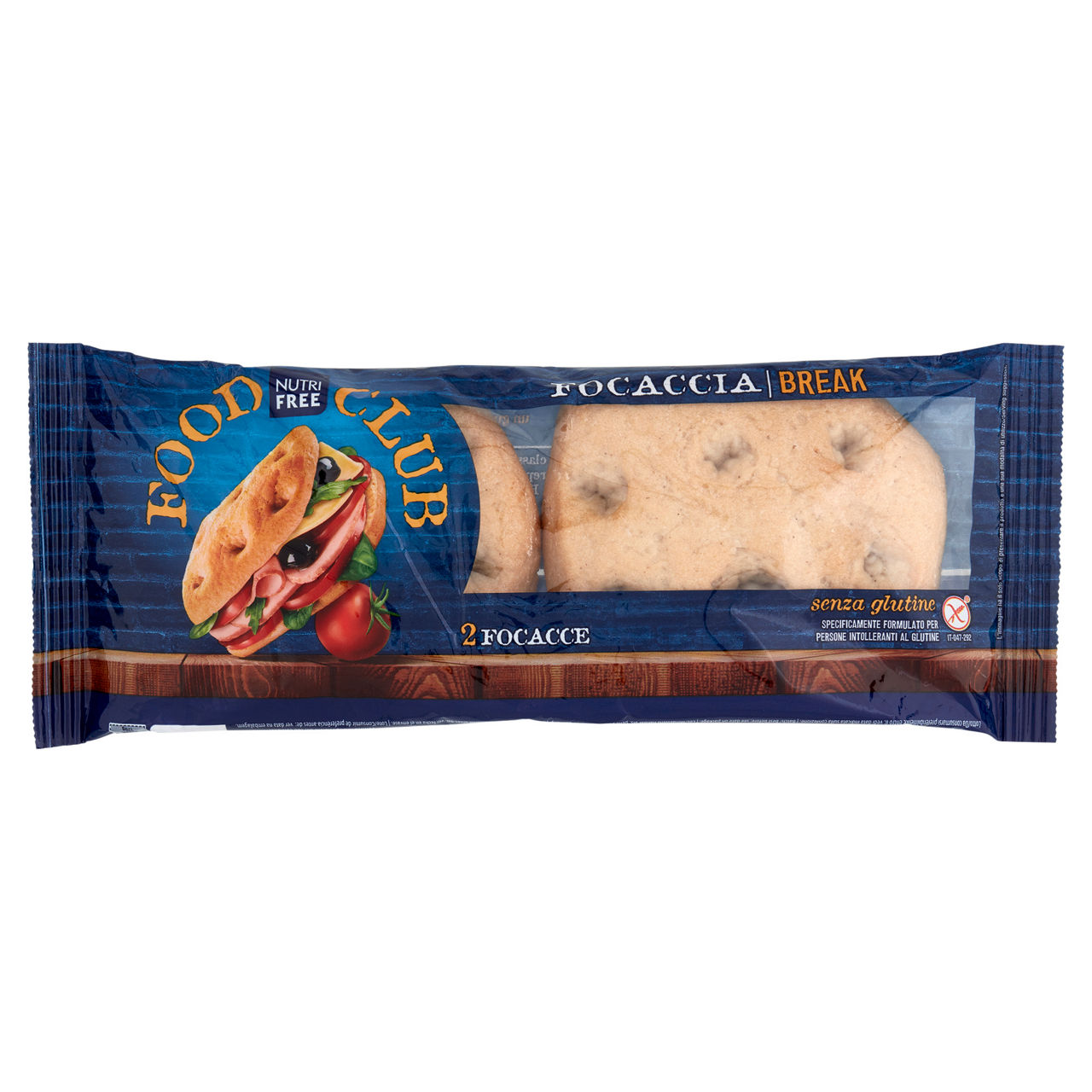 Focaccine break senza glutine 170 gr