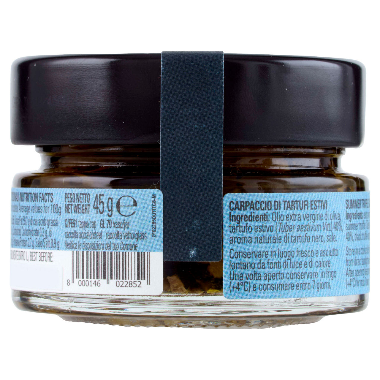 Carpaccio di tartufo estivo in olio extra vergine di oliva 45 gr - Immagine 21