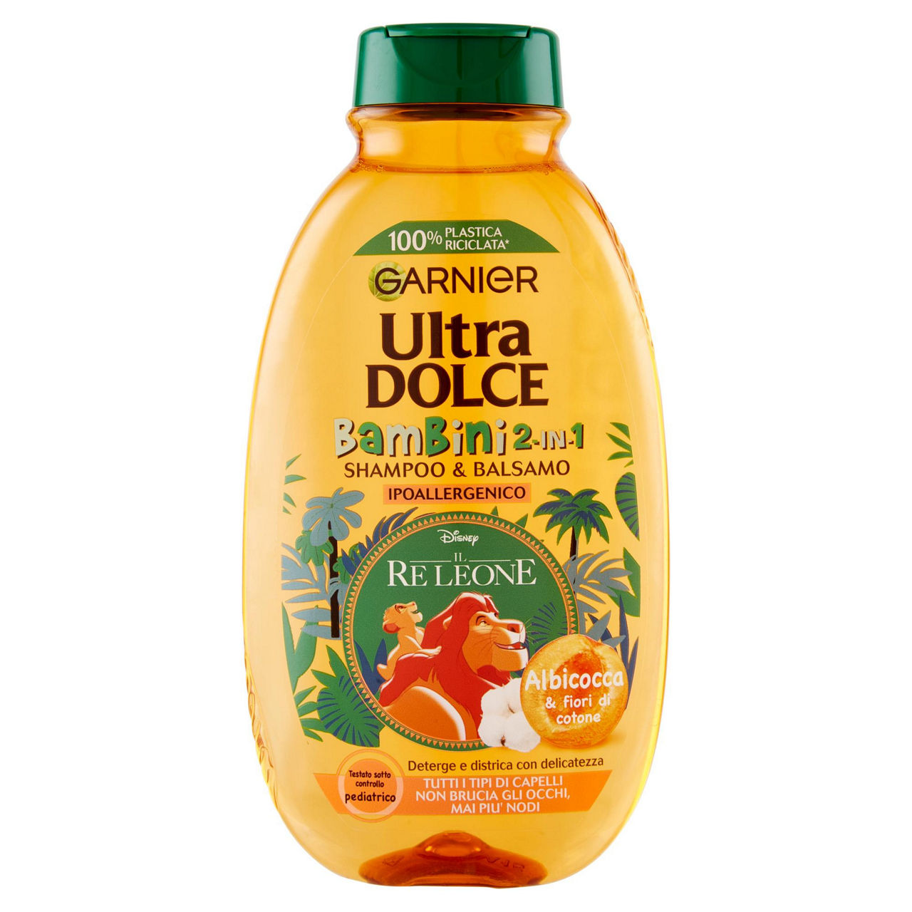 Shampoo 2 in 1 bambini albicocca 250 ml