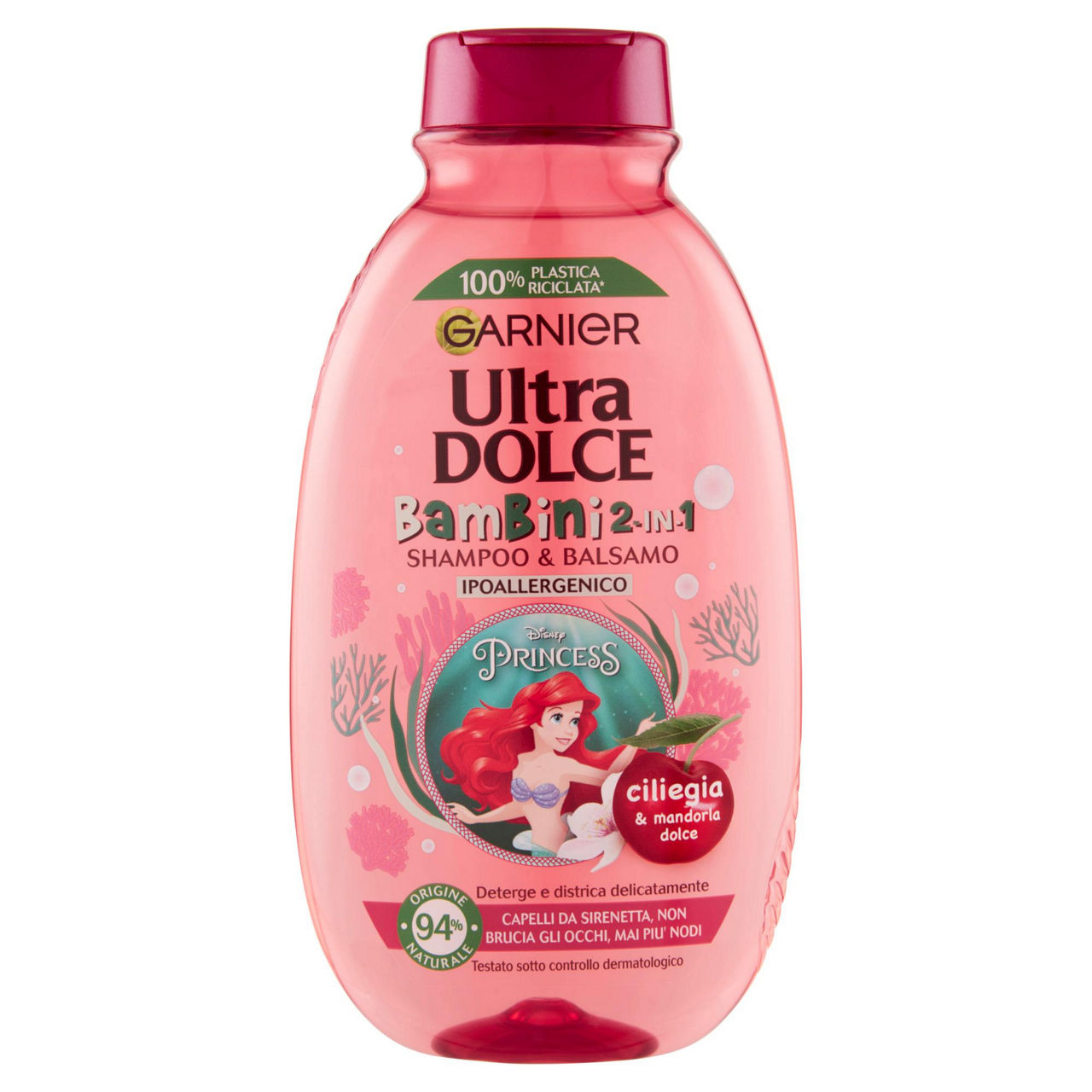 Shampoo 2 in 1 bambini ciliegia 250 ml - Immagine 01