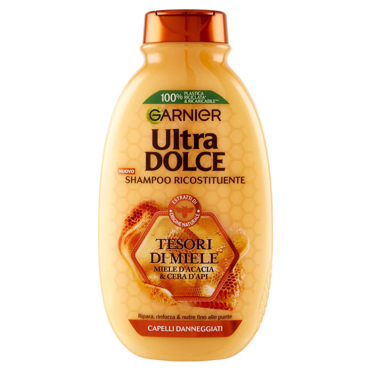 Shampoo ricostituente tesori di miele 250 ml - Immagine 01