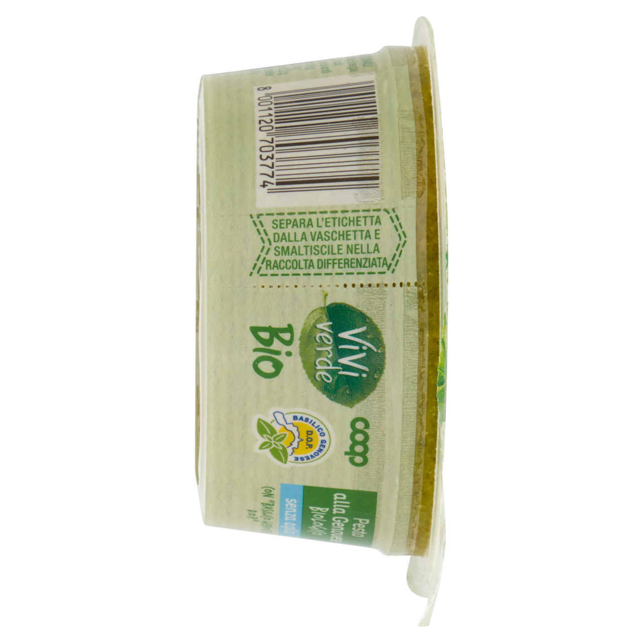 Pesto fresco alla Genovese bio senza aglio 120 gr - Immagine 51
