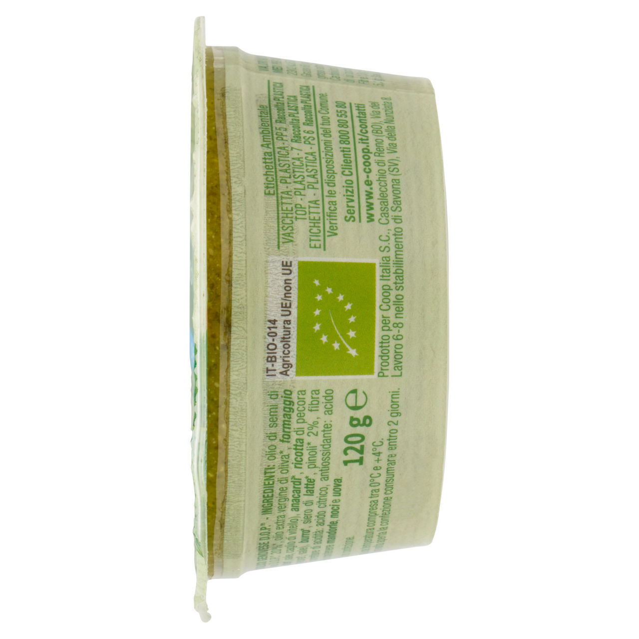 Pesto fresco alla Genovese bio senza aglio 120 gr - Immagine 41