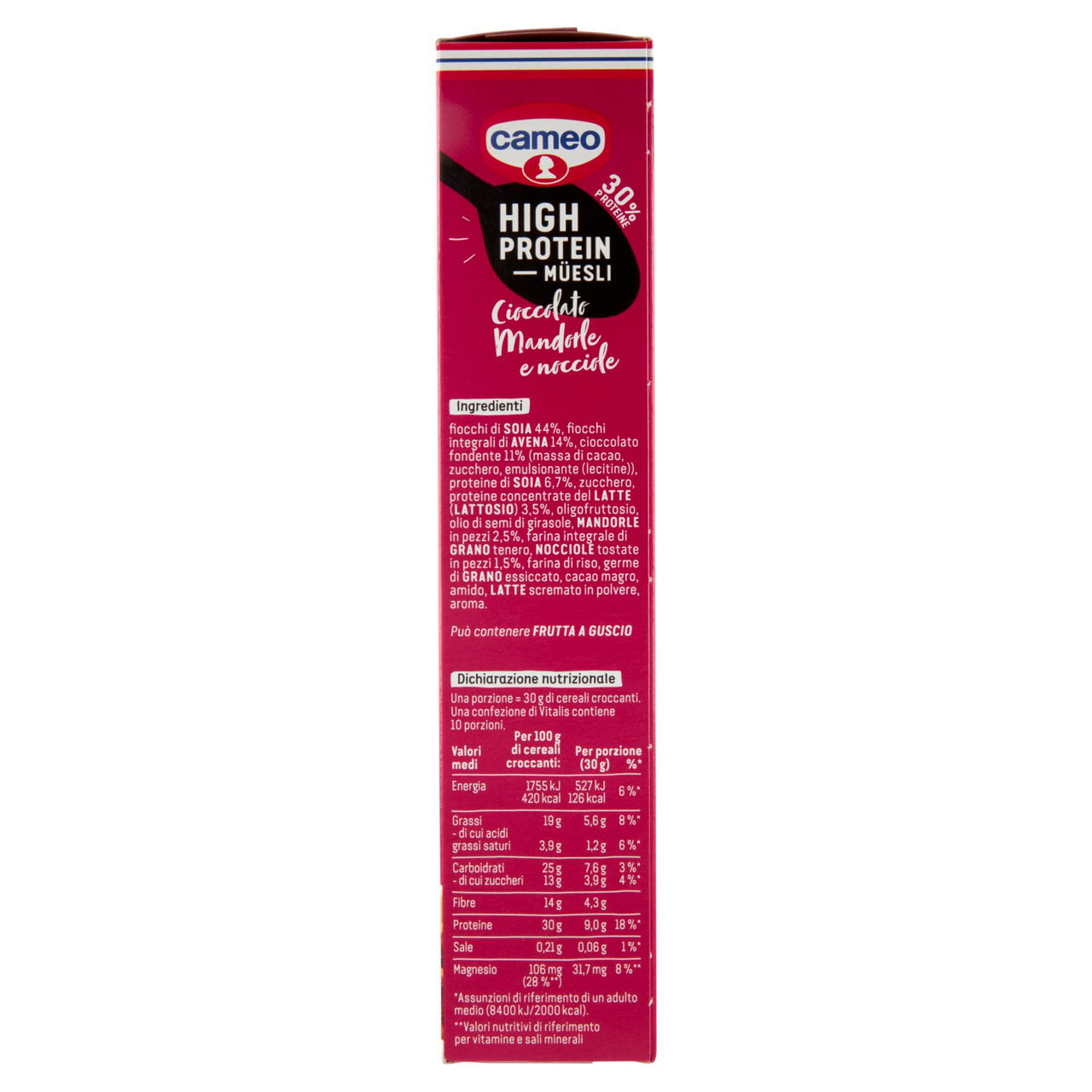 Muesli cioccolato mandorle e nocciole 300 gr - Immagine 31