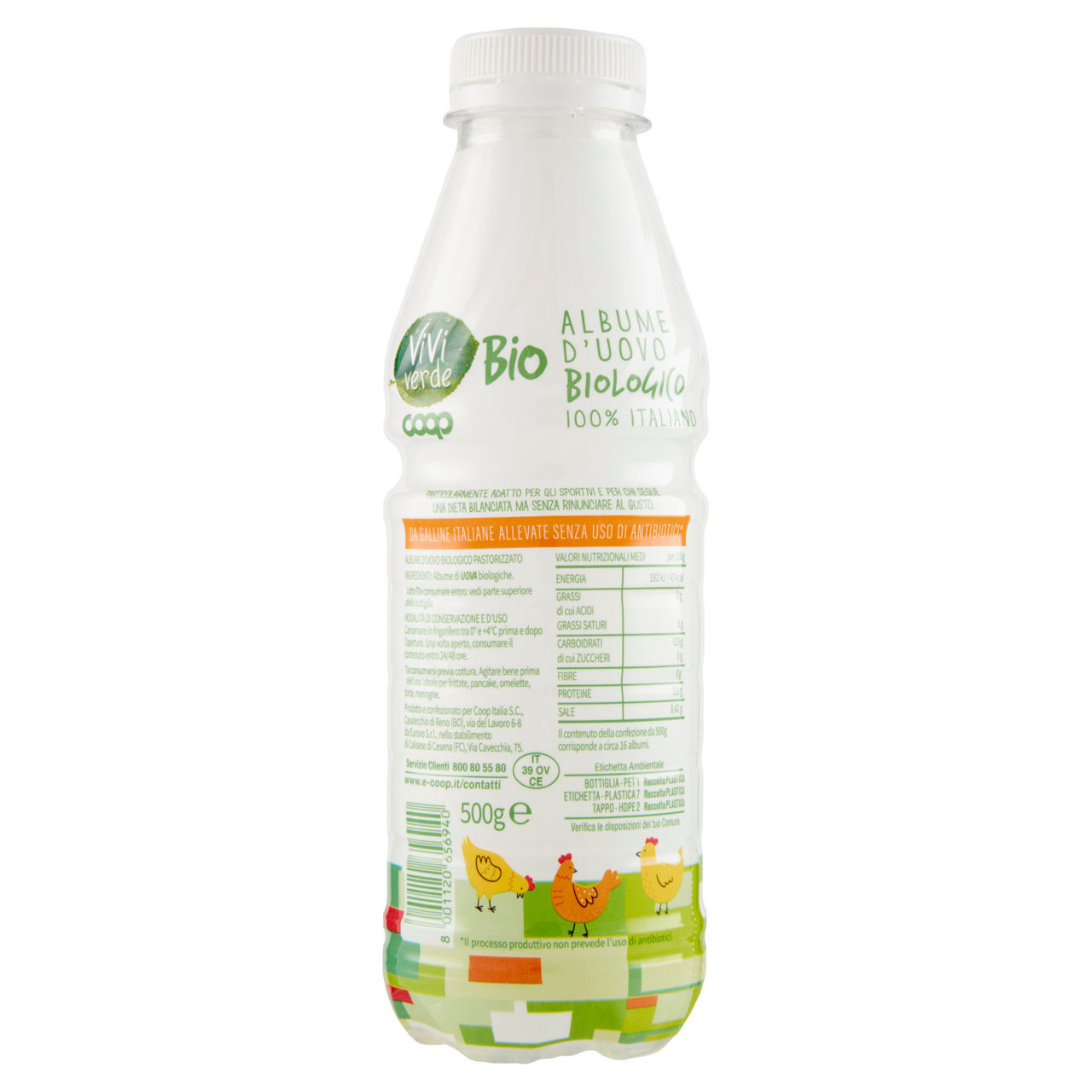 Albume d'uovo pastorizzato bio 500 gr - Immagine 21