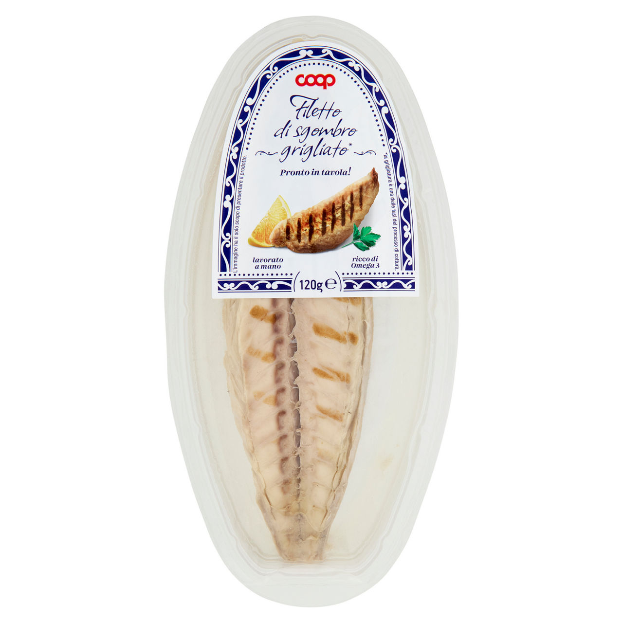 Filetto di sgombro grigliato 120 gr