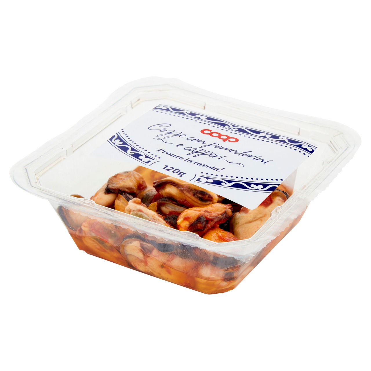 Cozze con pomodorini e capperi 120 gr - Immagine 41