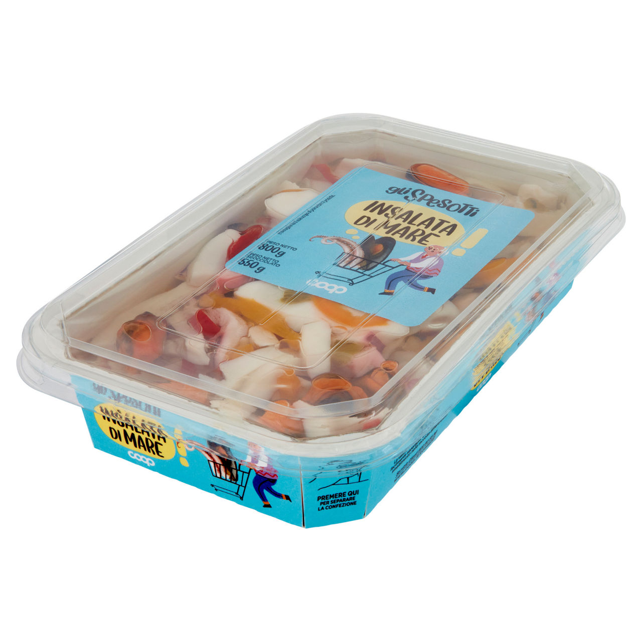 Insalata di mare con verdure 800 gr - Immagine 11