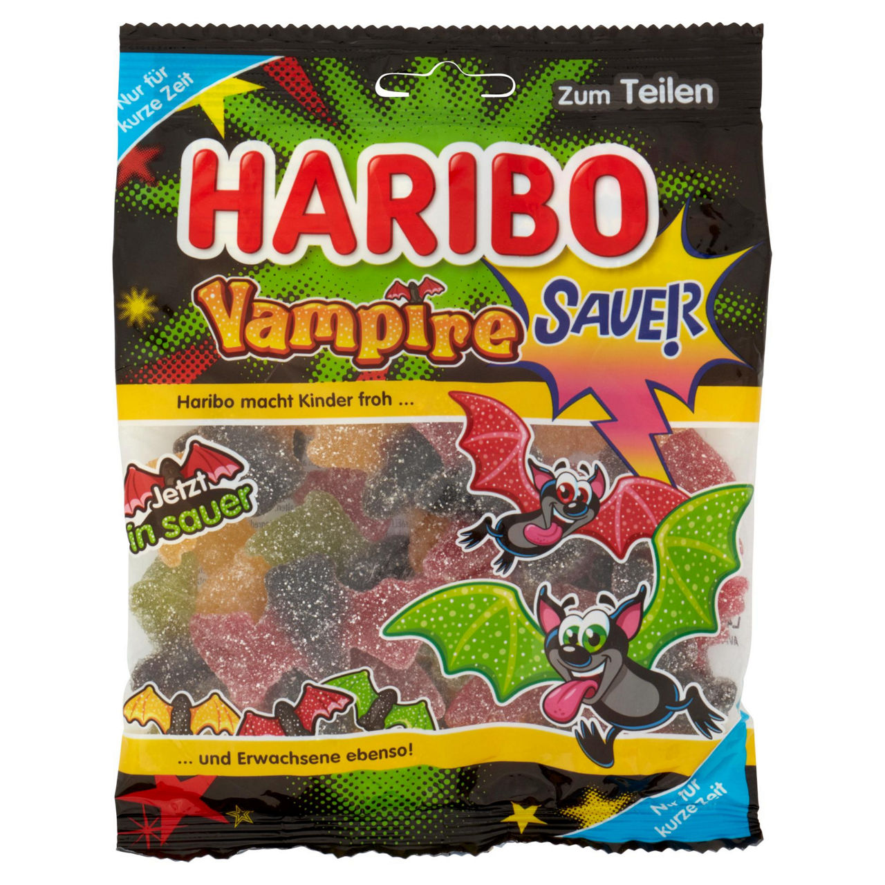 Caramelle gommose alla liquirizia Vampiri 175 gr