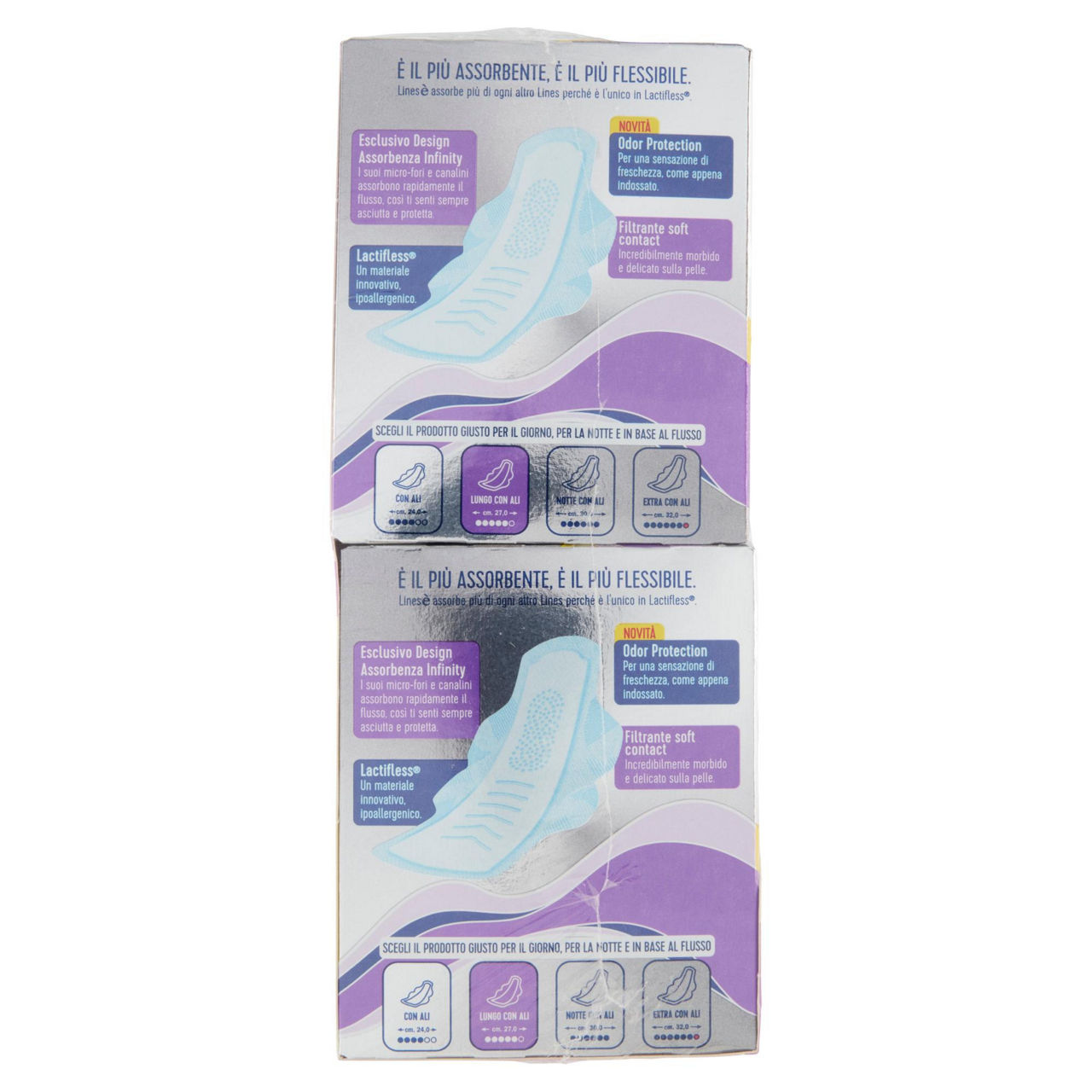 Assorbenti lungo con ali pacco scorta 36 pz + 8 gratis - Immagine 11