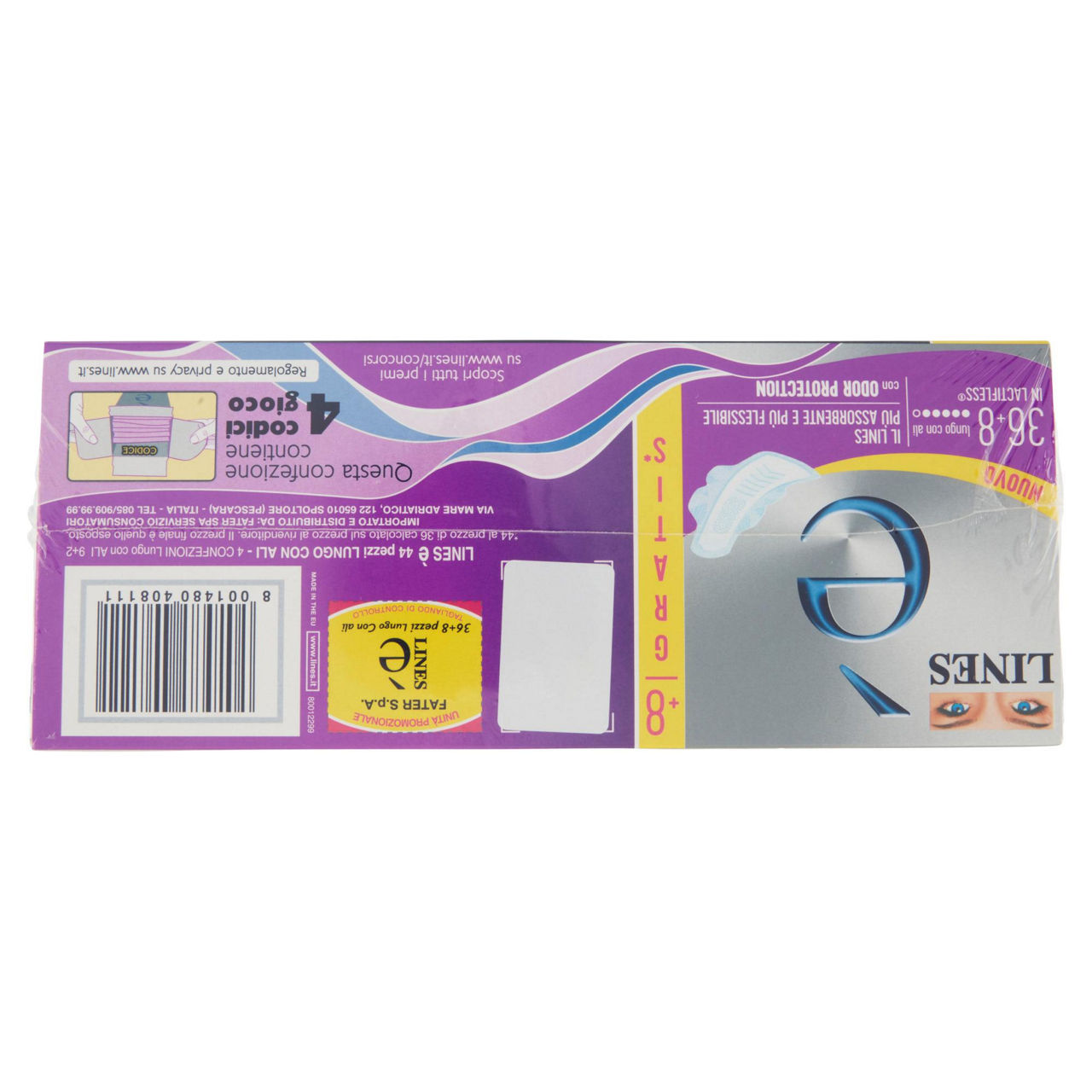 Assorbenti lungo con ali pacco scorta 36 pz + 8 gratis - Immagine 51