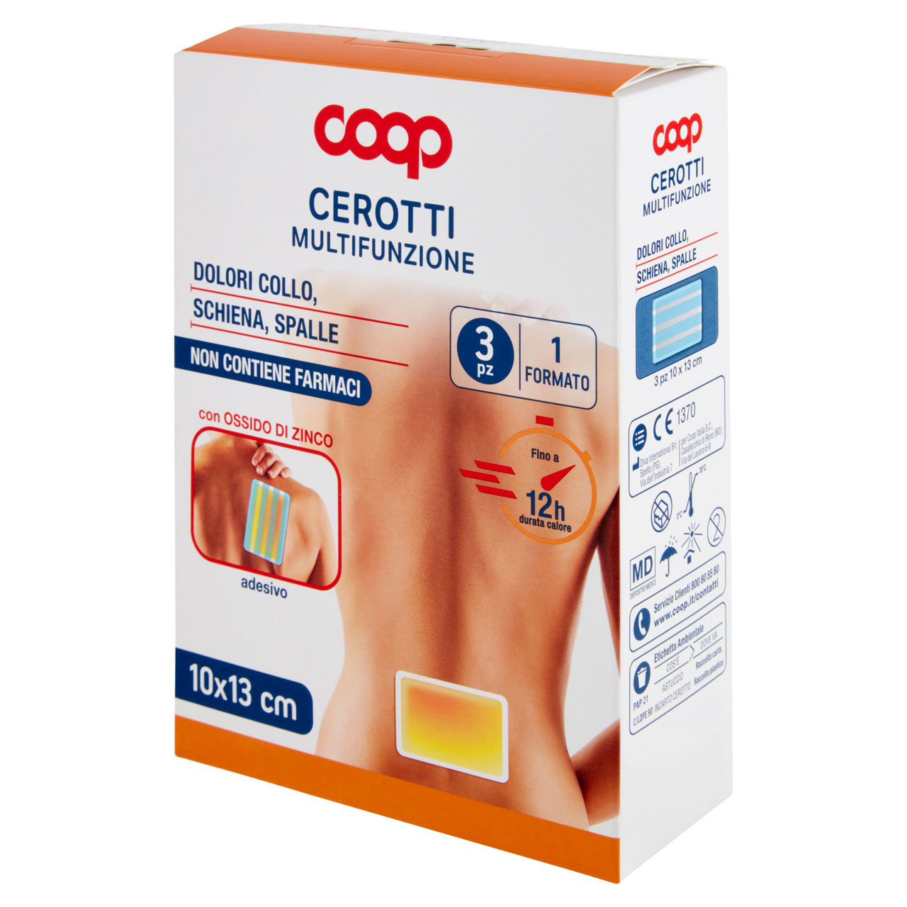 Cerotti autoriscaldanti multifunzione collo schiena spalle coop pz.3 - Immagine 11