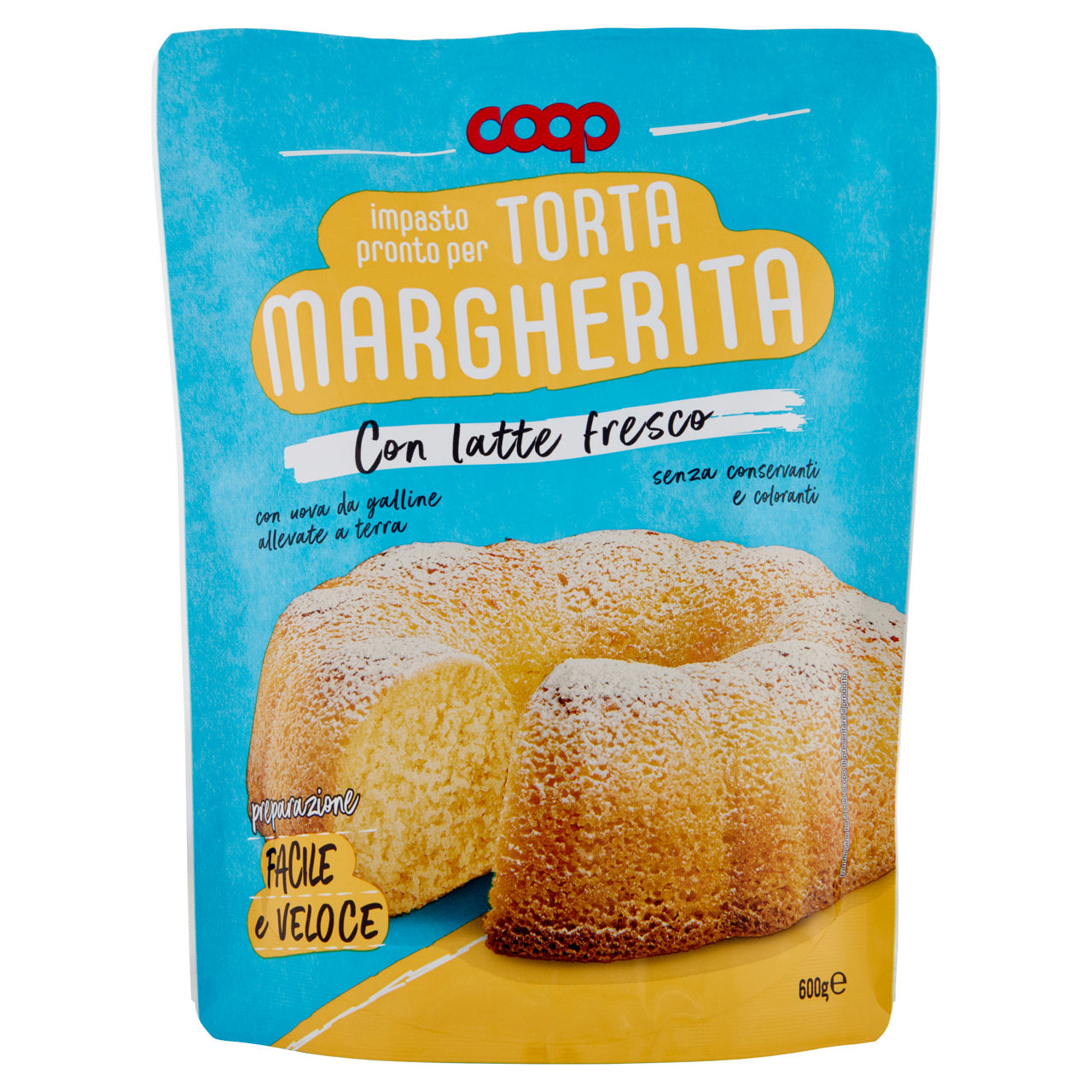 Impasto pronto fresco per torta margherita 600 gr - Immagine 01