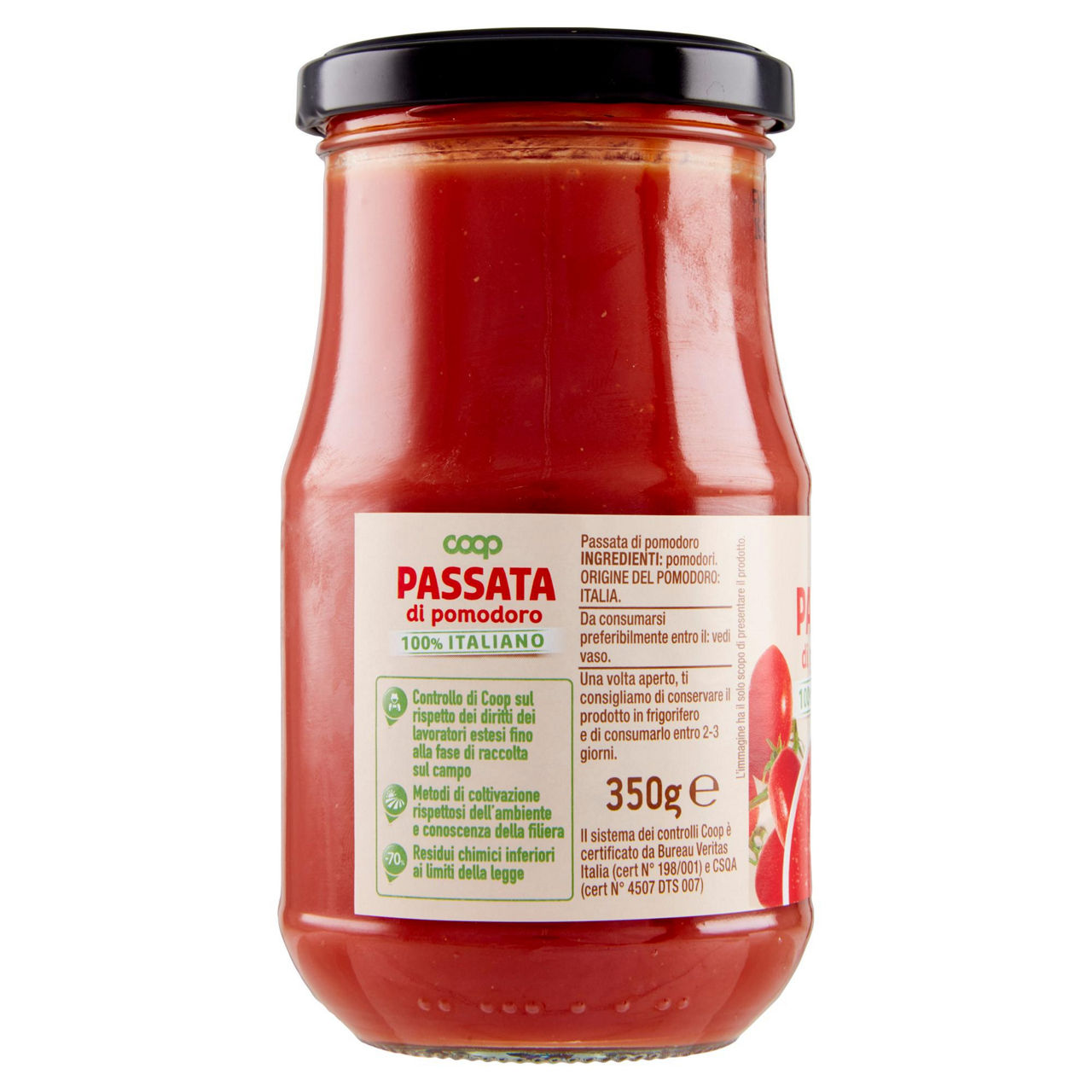 Passata di pomodoro nichel free 350 gr - Immagine 11