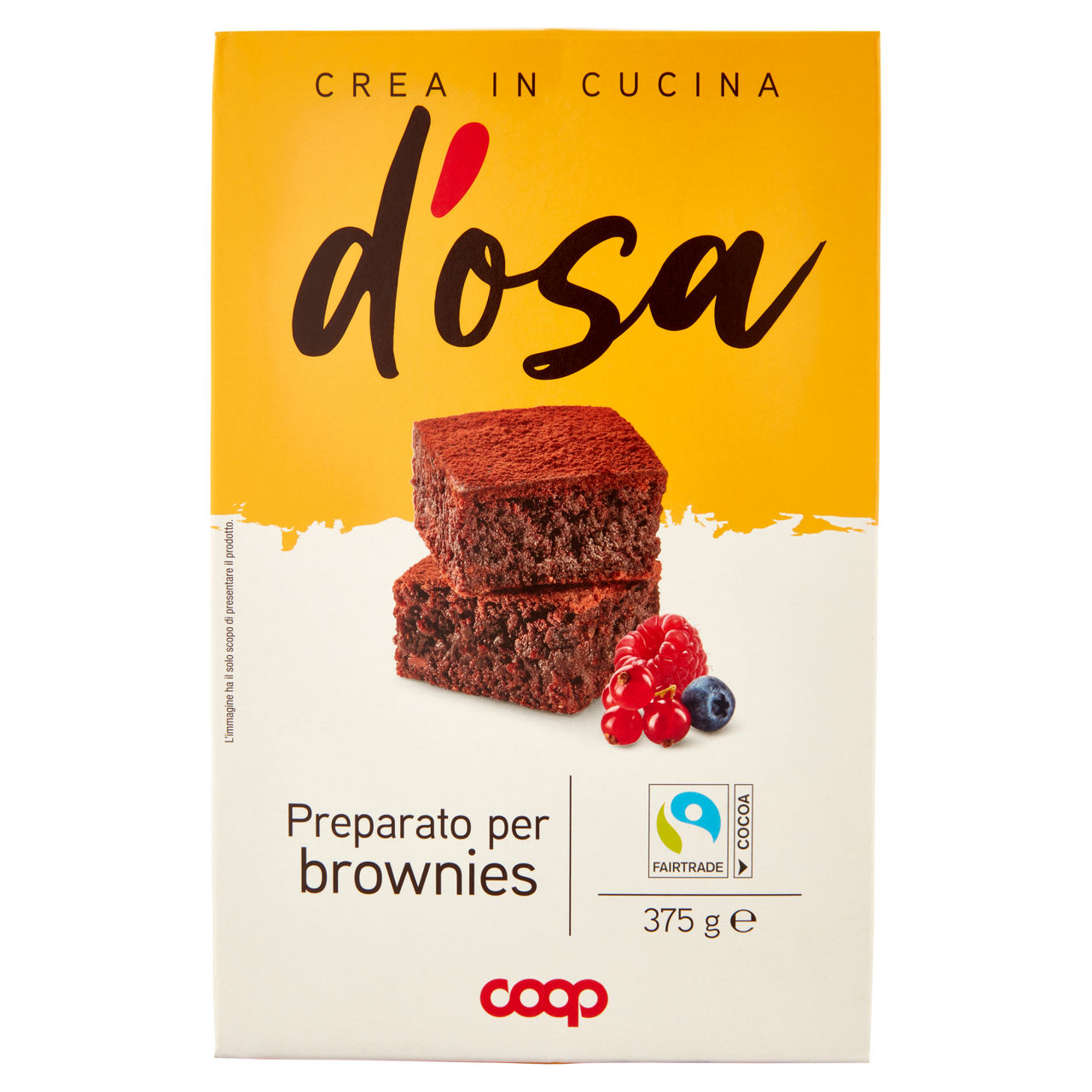 Preparato per brownies 375 gr