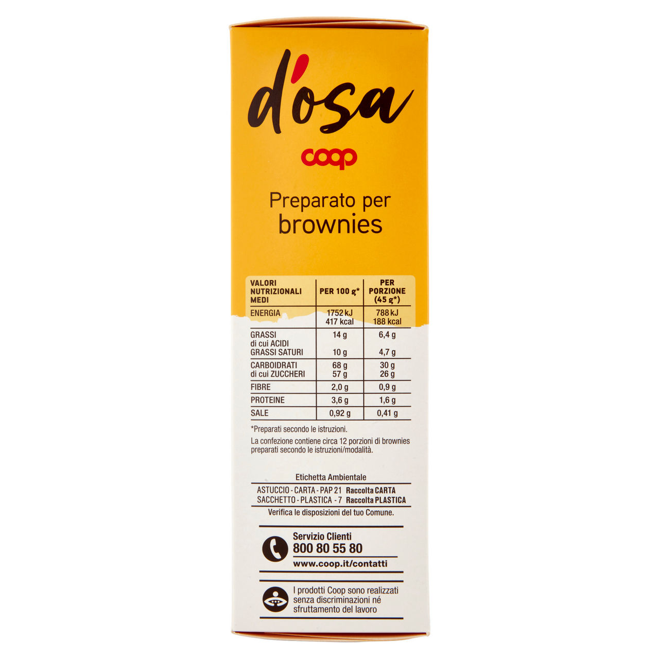 Preparato per brownies 375 gr - Immagine 41