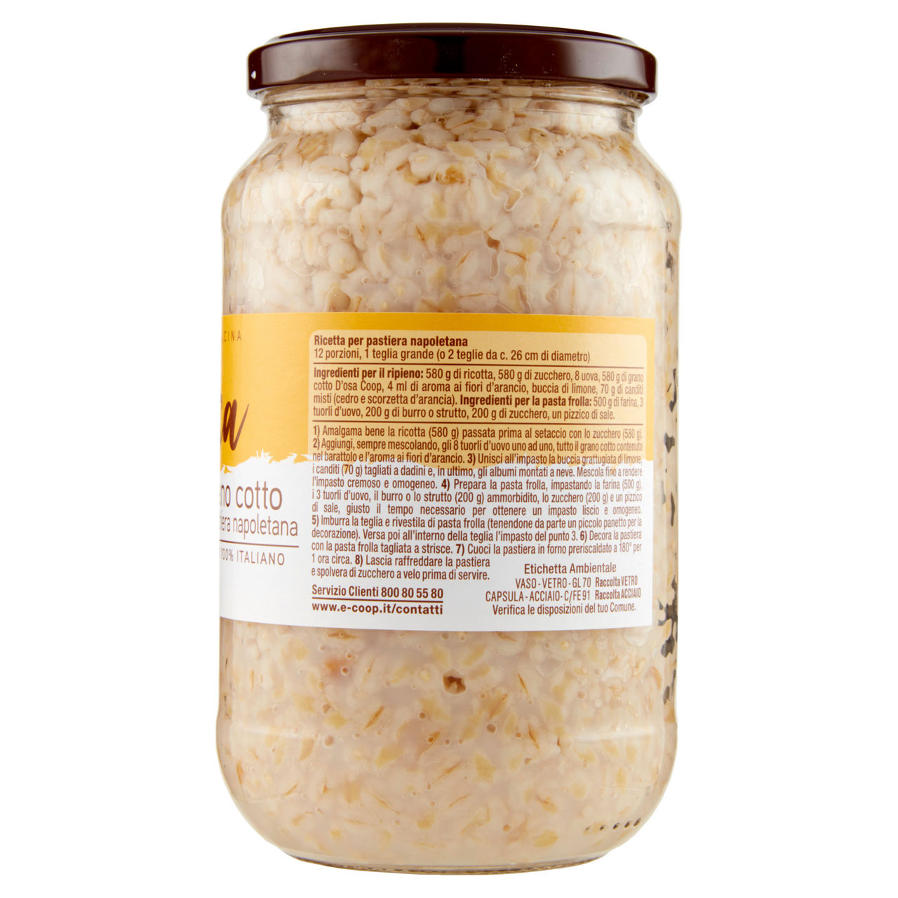 Grano cotto per pastiera 580 gr - Immagine 31