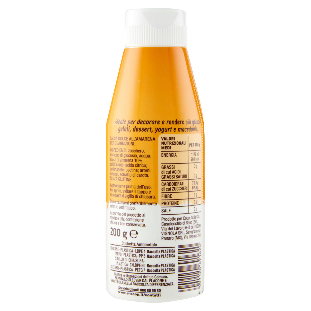 Topping all'amarena per guarnizioni 200 gr - Immagine 51