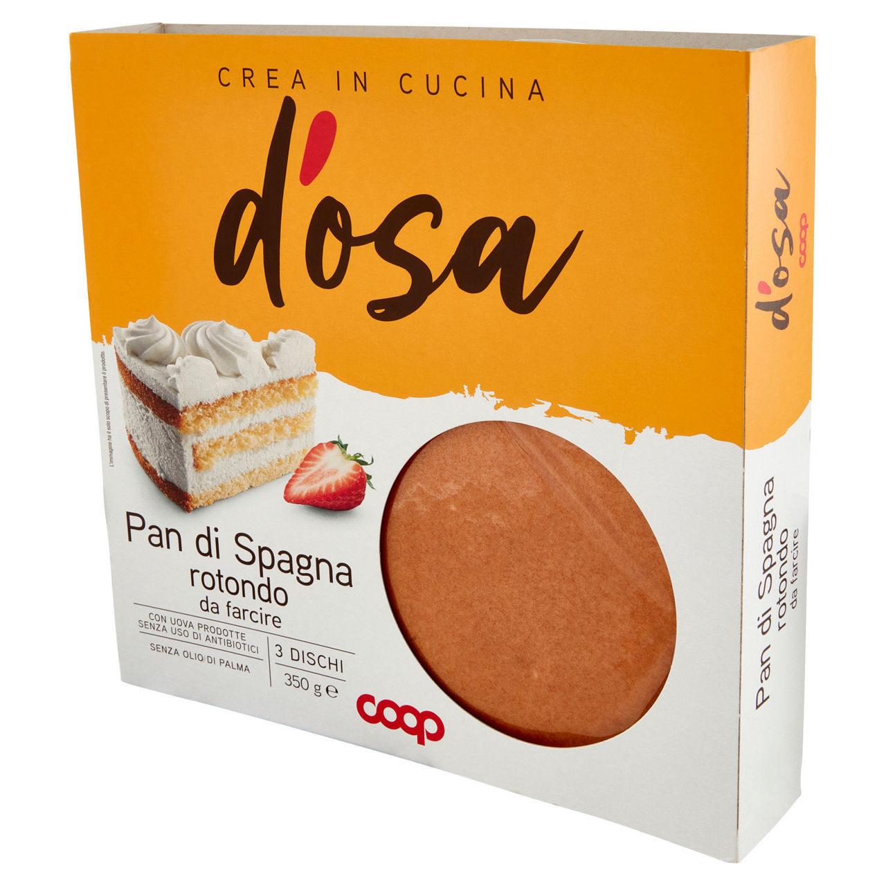 Pan di spagna rotondo da farcire 350 gr - Immagine 11