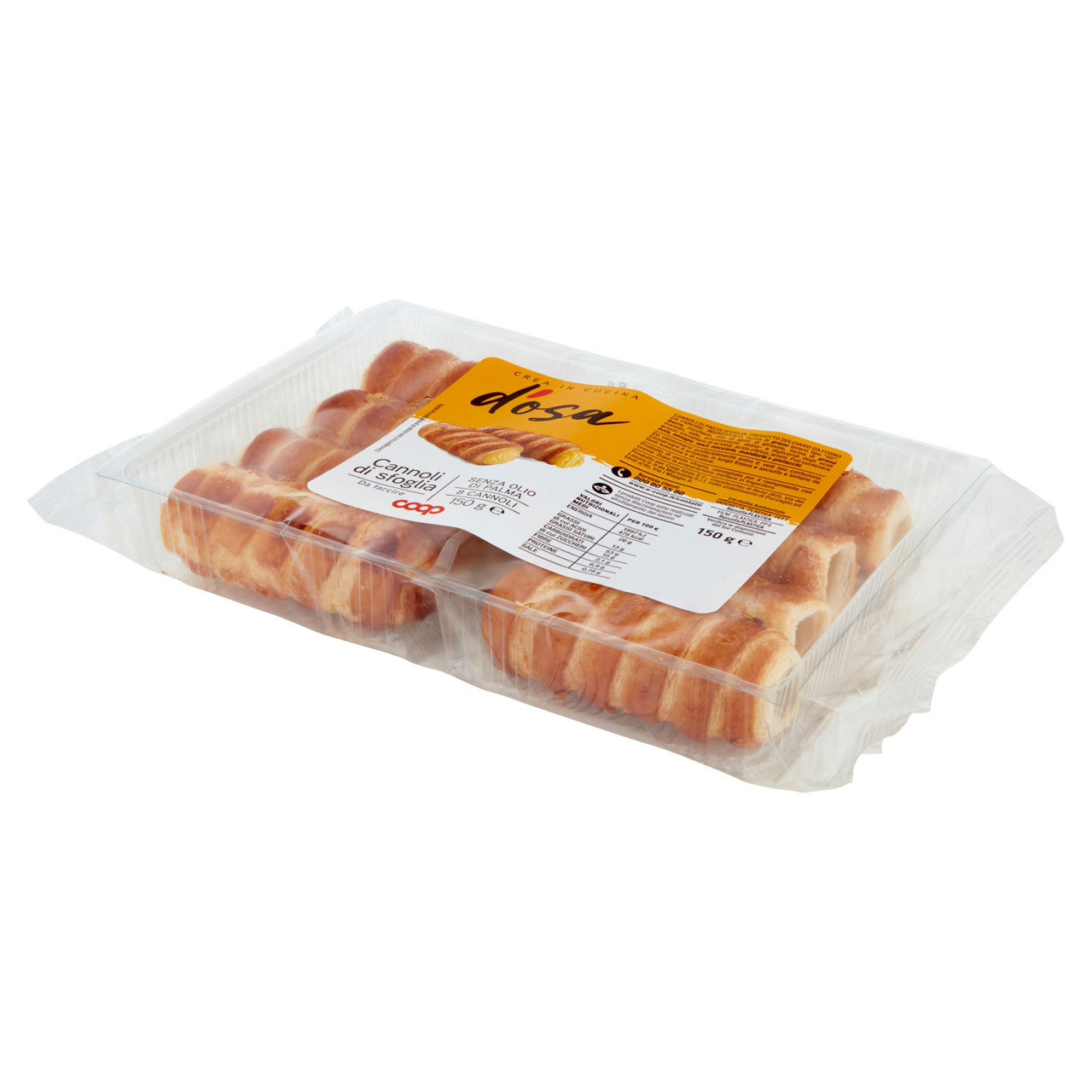 Cannoli di sfoglia da farcire 150 gr - Immagine 11