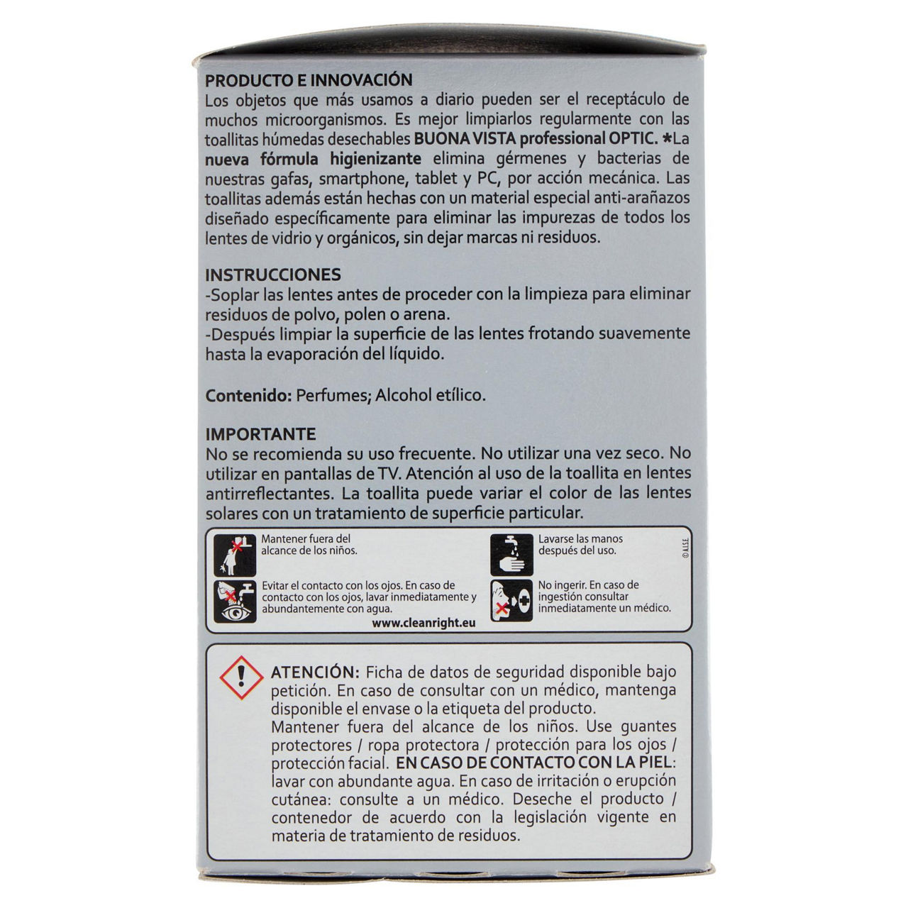 Salviette igienizzanti per occhiali buonavista antigraffio pz.54 - Immagine 11