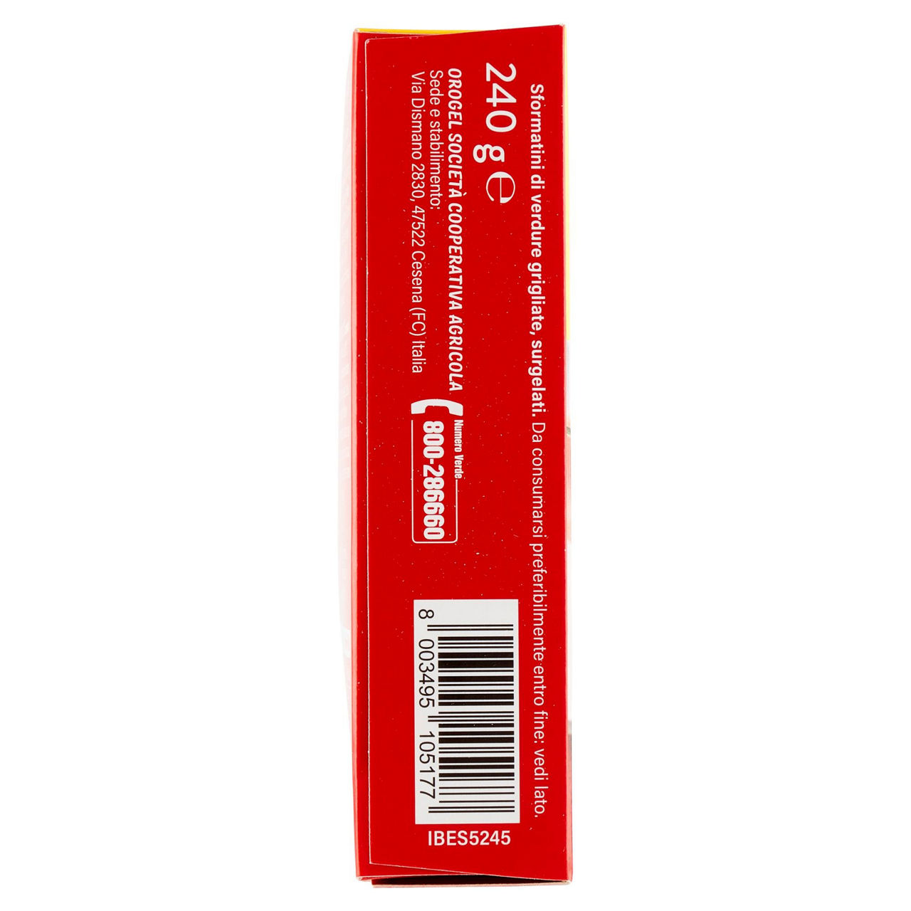 Sformatini di verdure grigliate surgelati 240 gr - Immagine 11