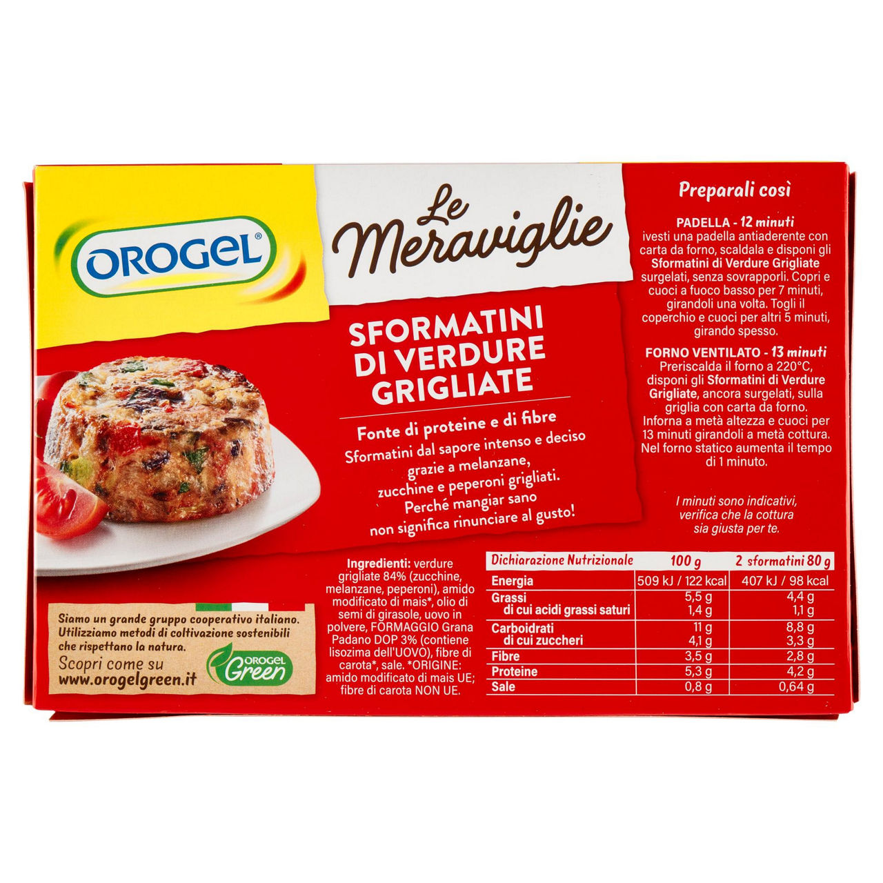 Sformatini di verdure grigliate surgelati 240 gr - Immagine 21