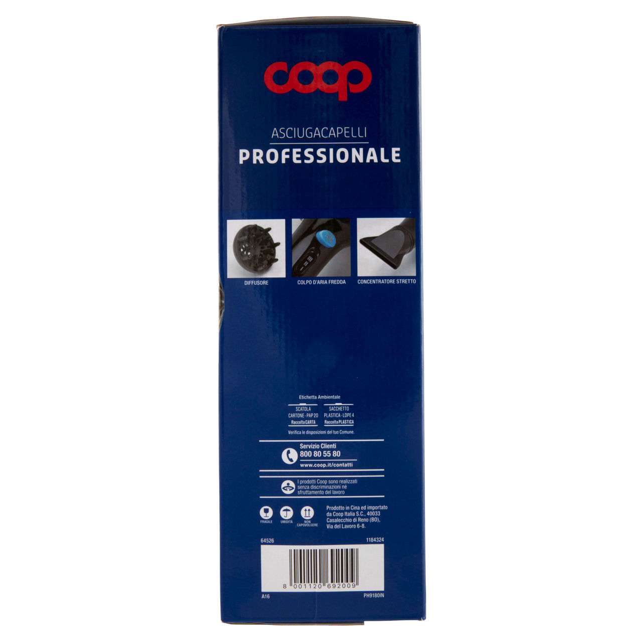 Asciugacapelli professionale 2000 W - Immagine 11