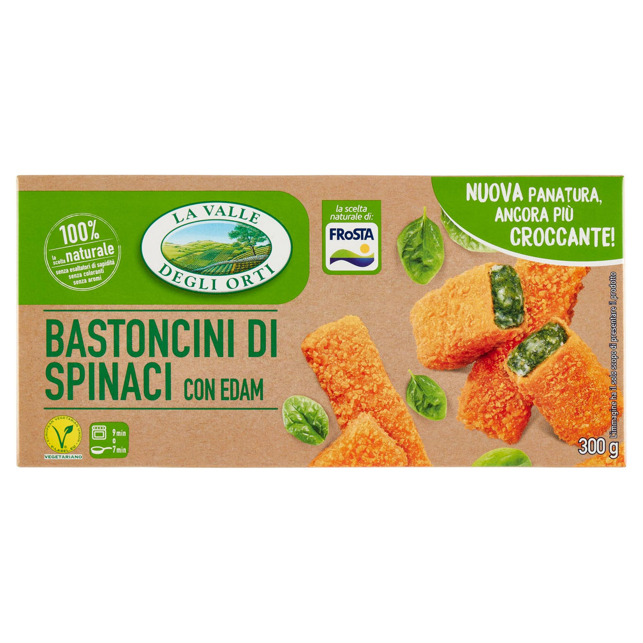 Bastoncini di spinaci con edam surgelati 300 gr - Immagine 01