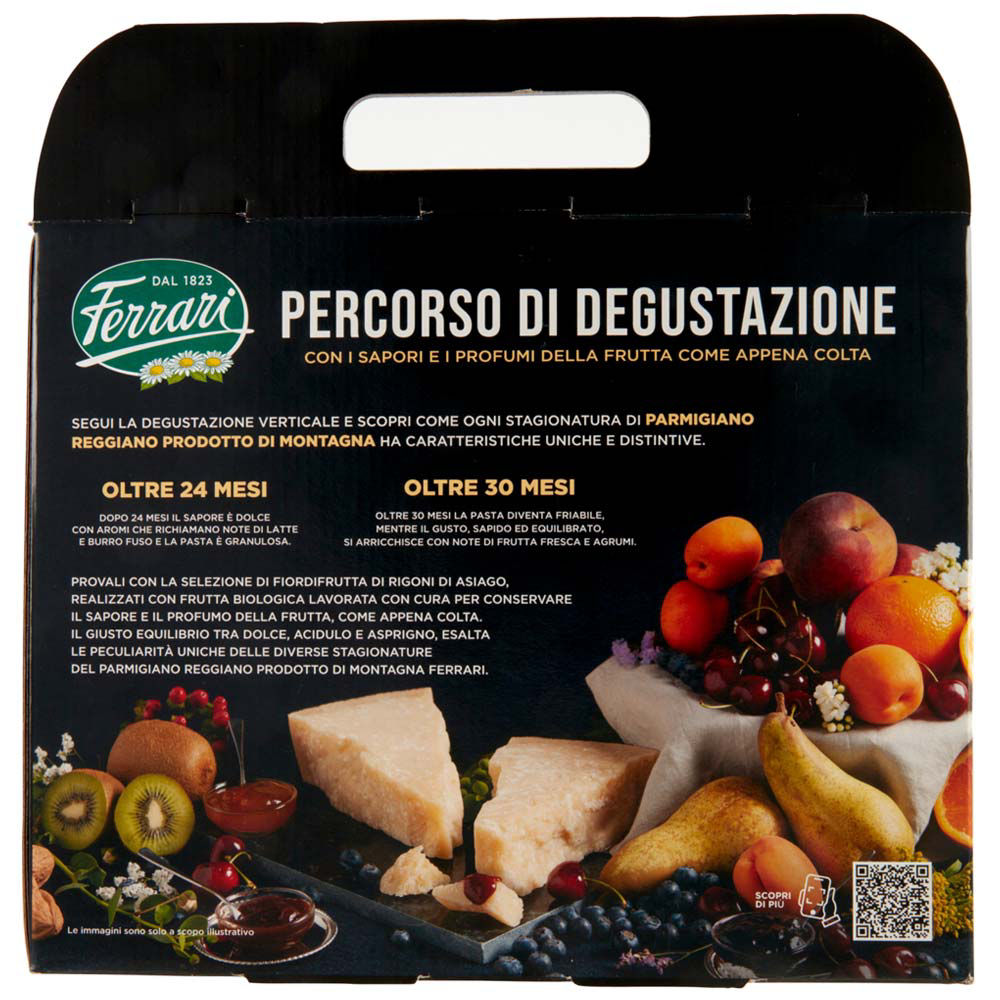 Confezione degustazione con Parmigiano Reggiano e salse di frutta 400 gr - Immagine 21