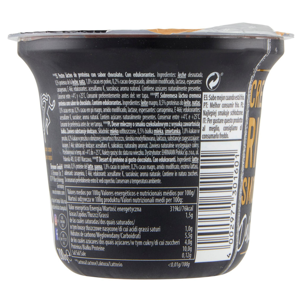 Pudding proteico al cioccolato 200 gr - Immagine 21