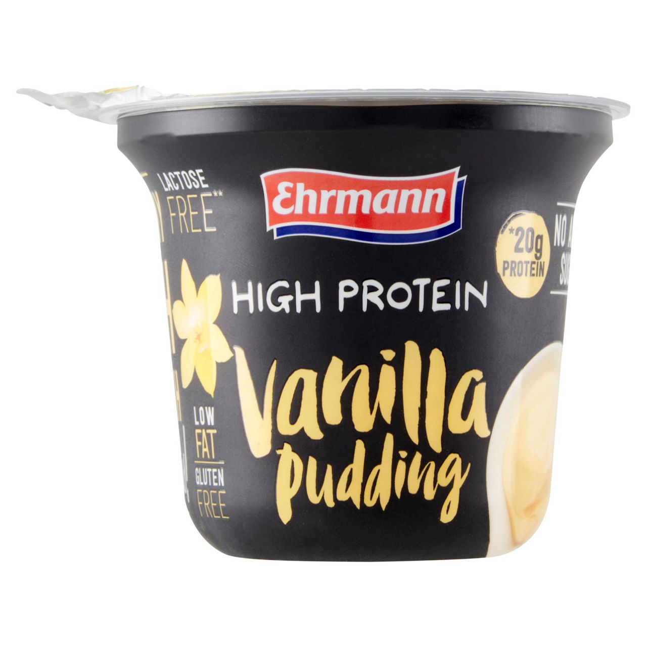 Pudding proteico alla vaniglia 200 gr - Immagine 01