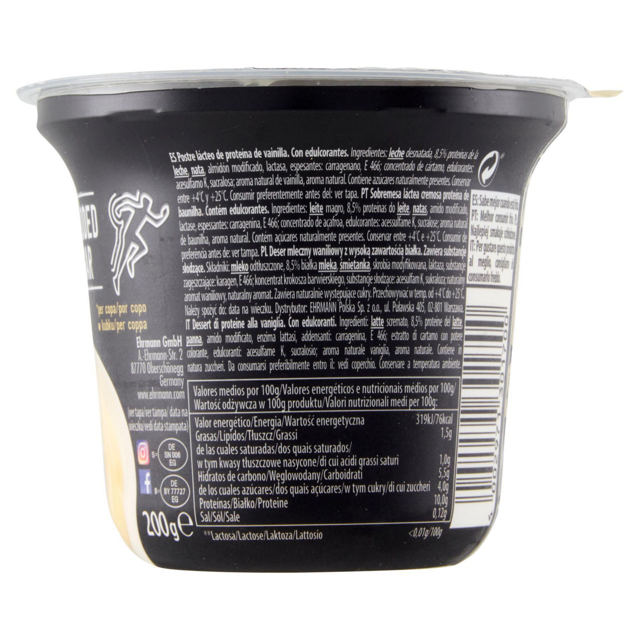 Pudding proteico alla vaniglia 200 gr - Immagine 21