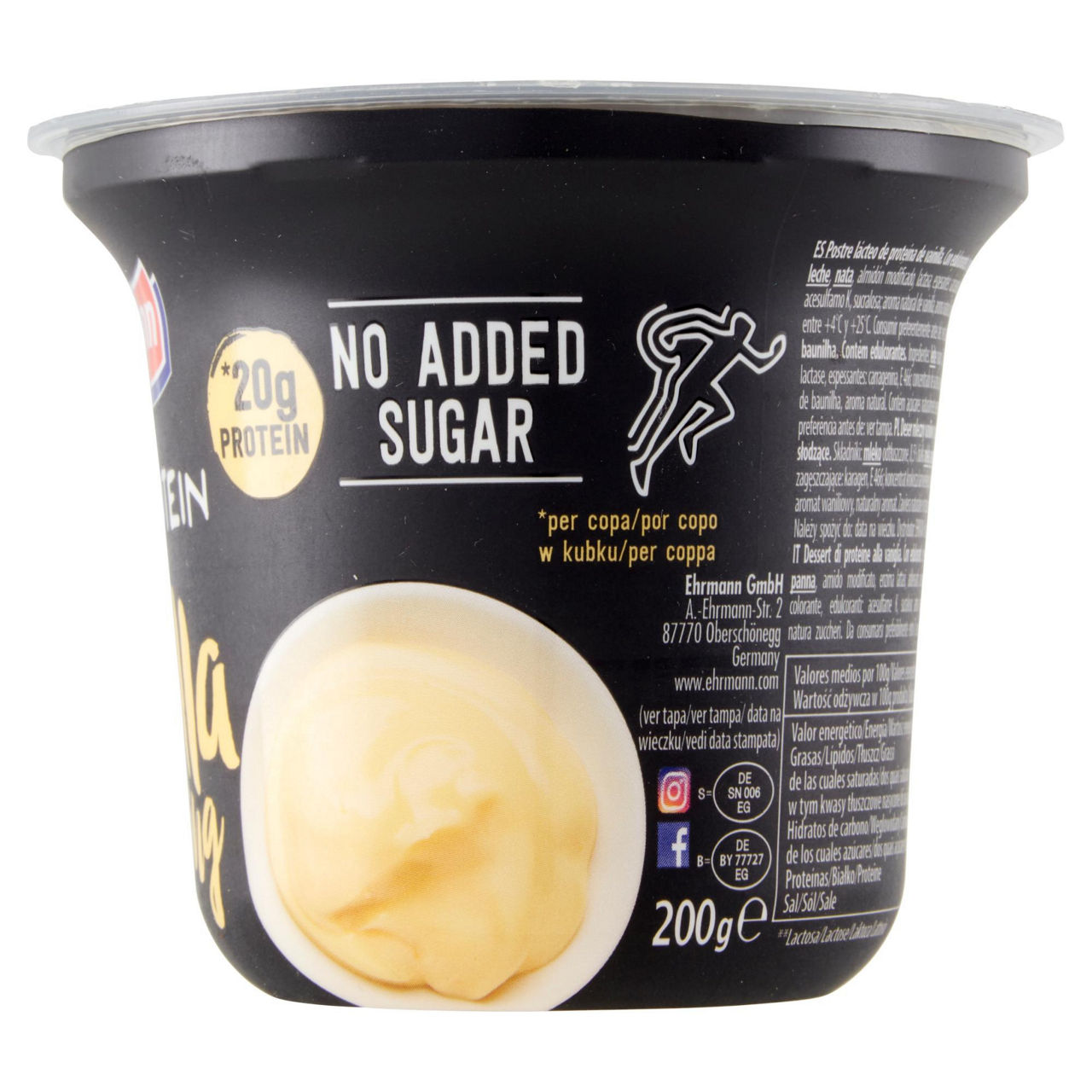 Pudding proteico alla vaniglia 200 gr - Immagine 31