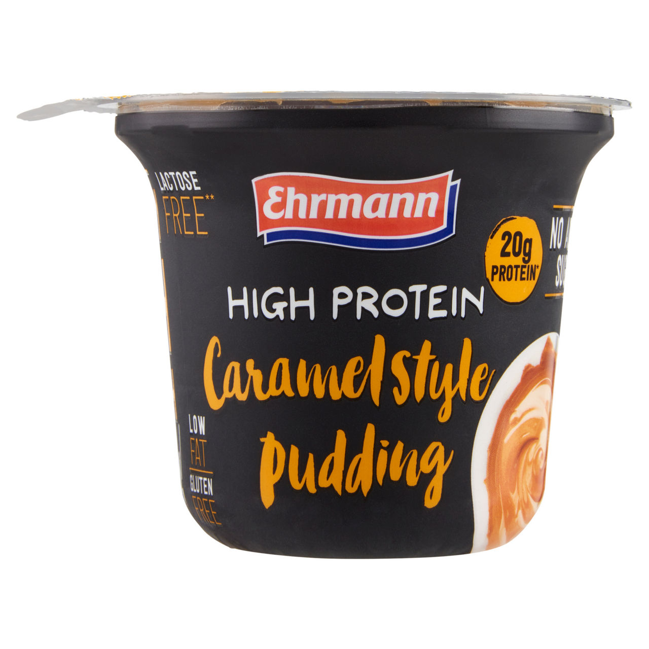 Pudding proteico al caramello 200 gr