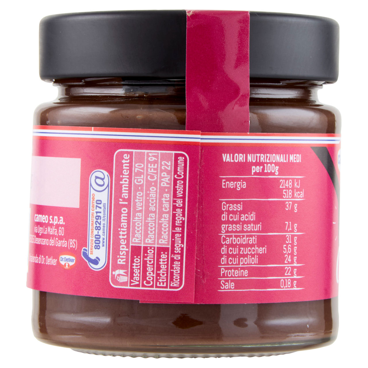 Cameo High Protein crema spalmabile 200 gr - Immagine 11
