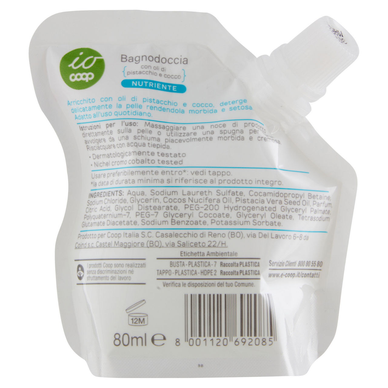 Bagnodoccia nutriente minisize io coop  ml 80 - Immagine 31