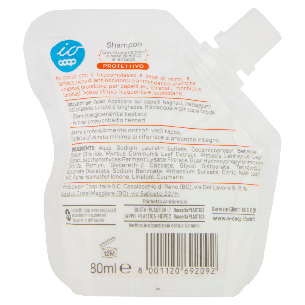 Shampoo protettivo minisize io coop ml 80 - Immagine 31