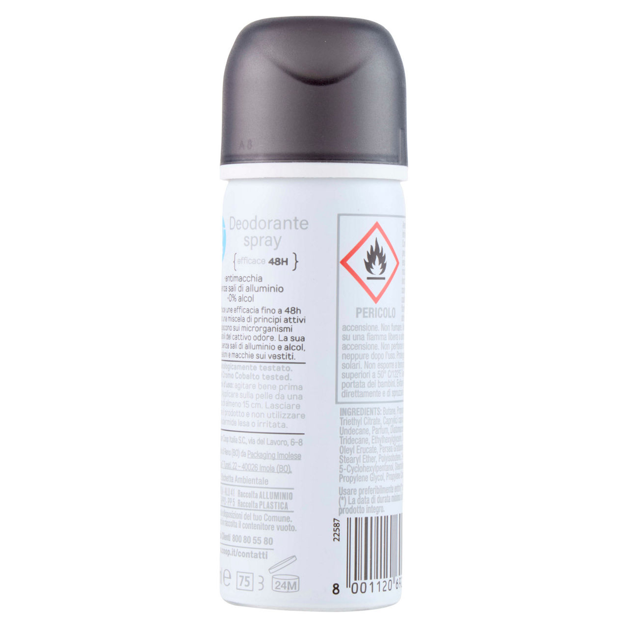 Deodorante spray 48h invisible minisize io coop ml 50 - Immagine 91
