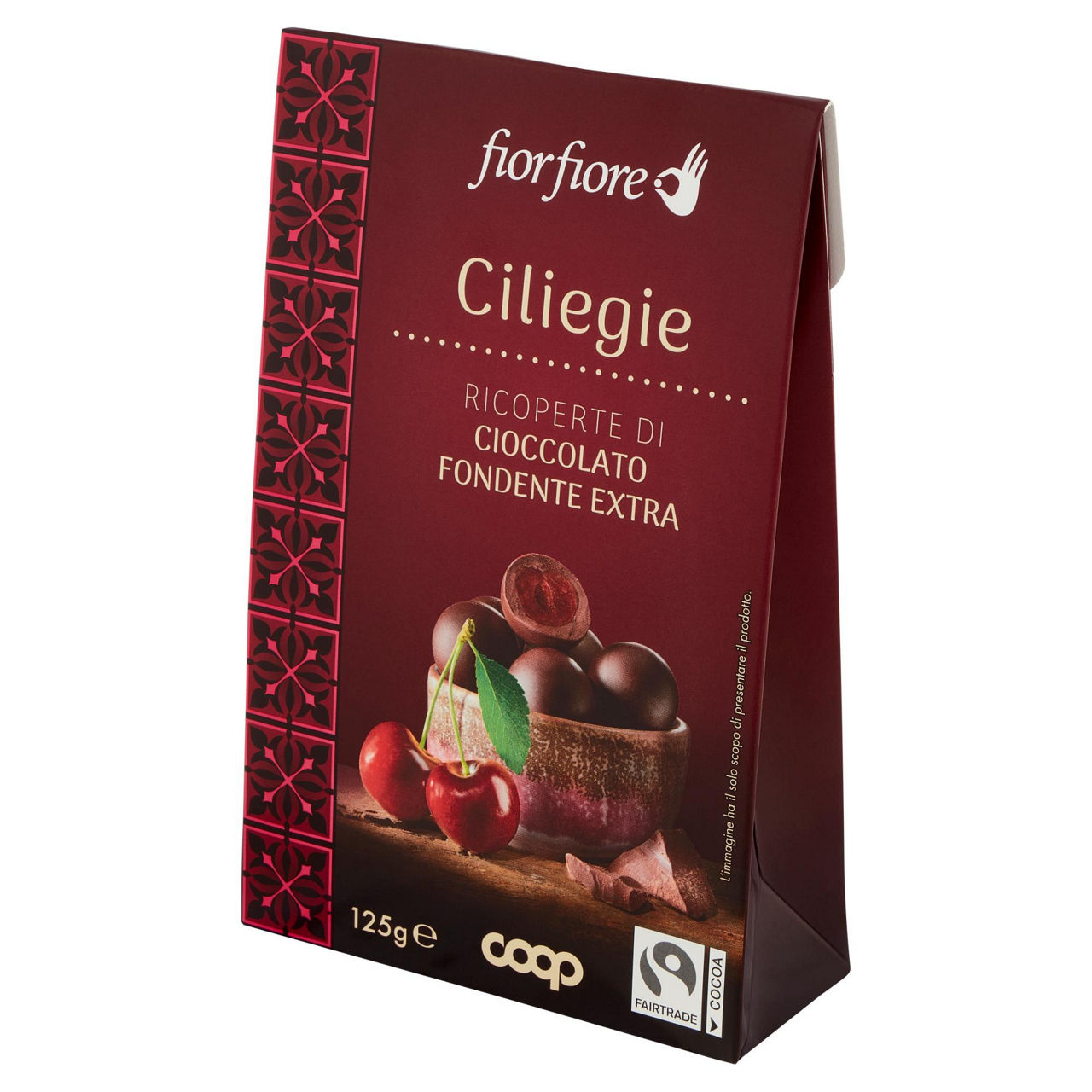 Ciliegie ricoperte di cioccolato fondente extra 125 gr - Immagine 11