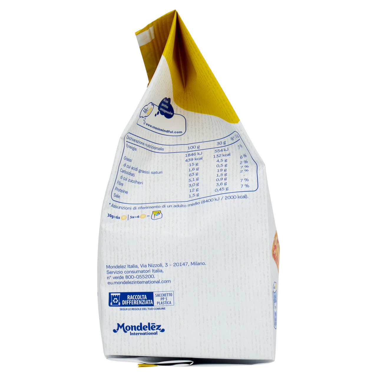 Chips di pane cotte al forno gusto pizza 150 gr - Immagine 11