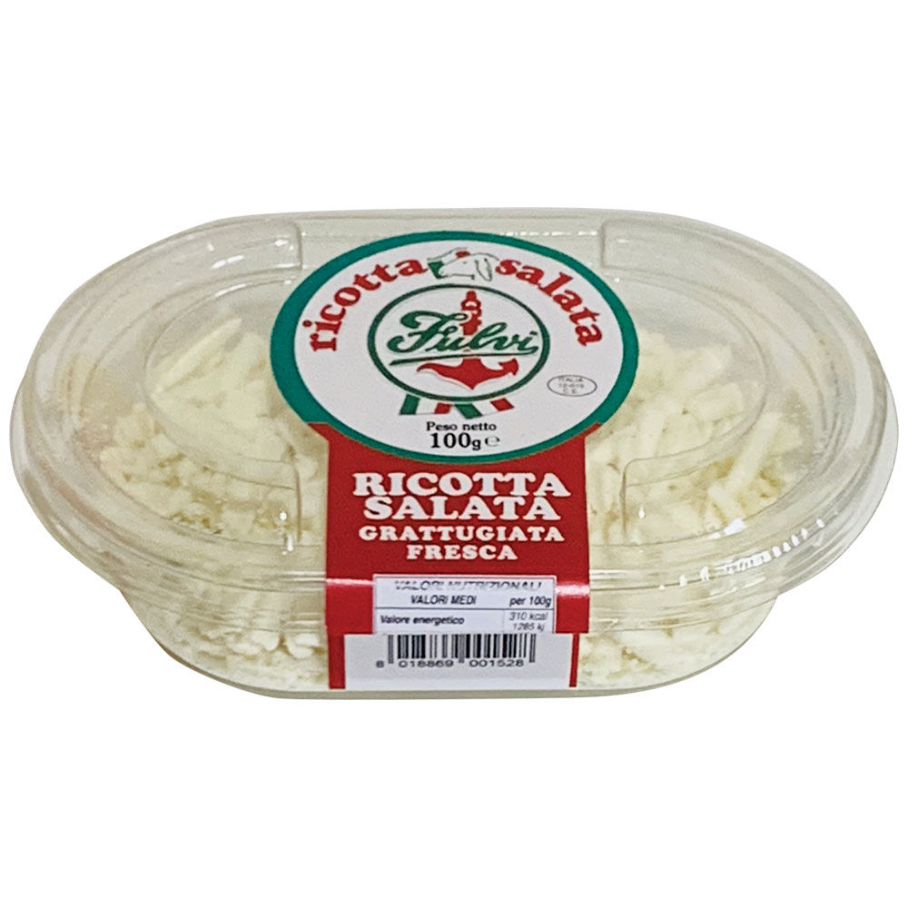 Ricotta salata grattugiata 100 gr - Immagine 01