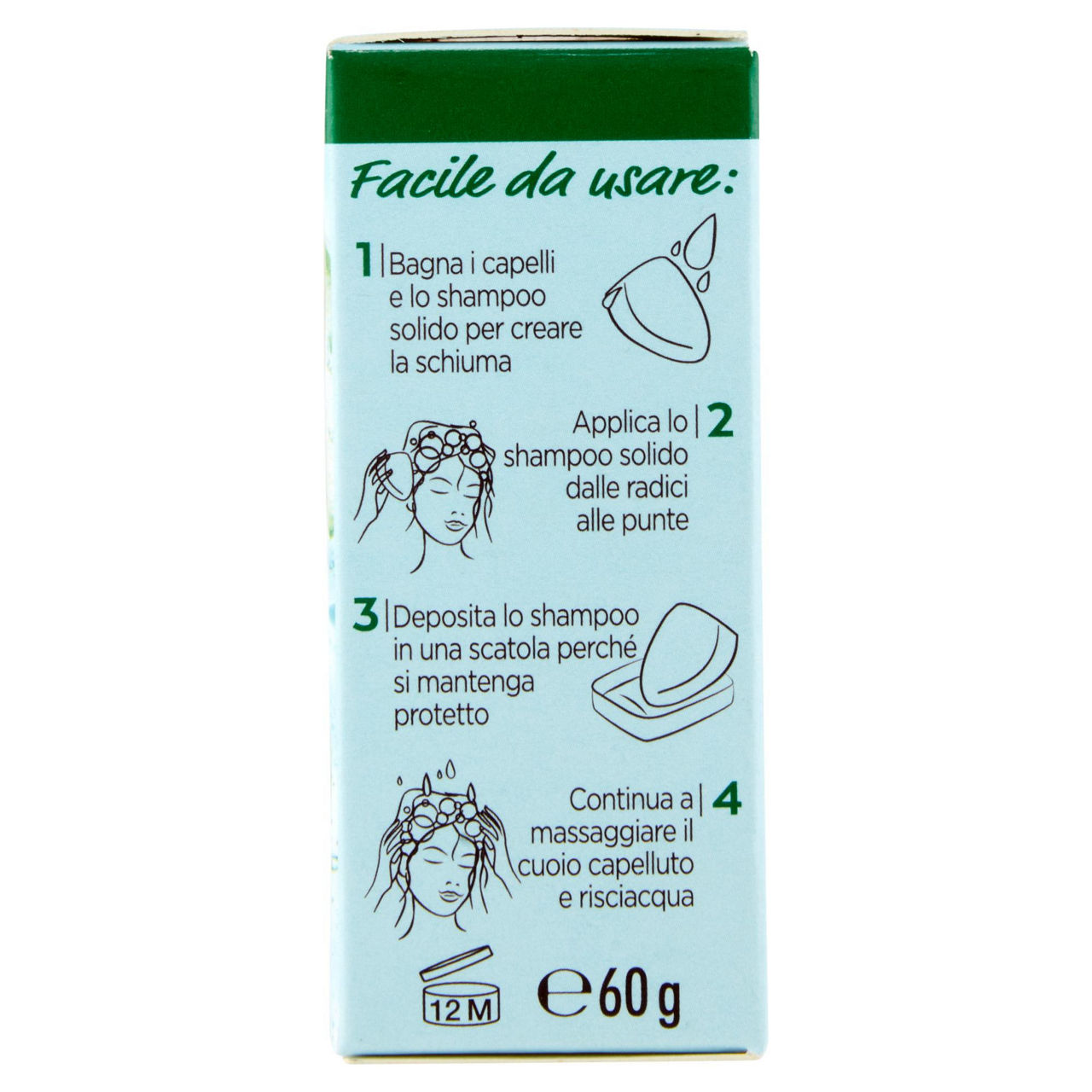 Shampoo solido bio cocco e aloe vera 60 gr - Immagine 31