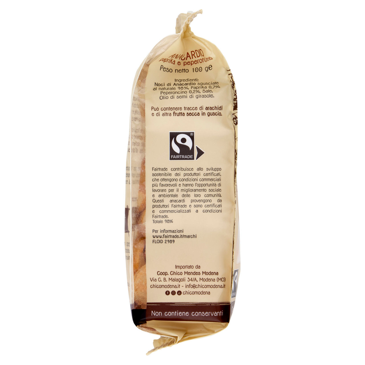 Anacardi speziati con paprika e peperoncino 100 gr - Immagine 11