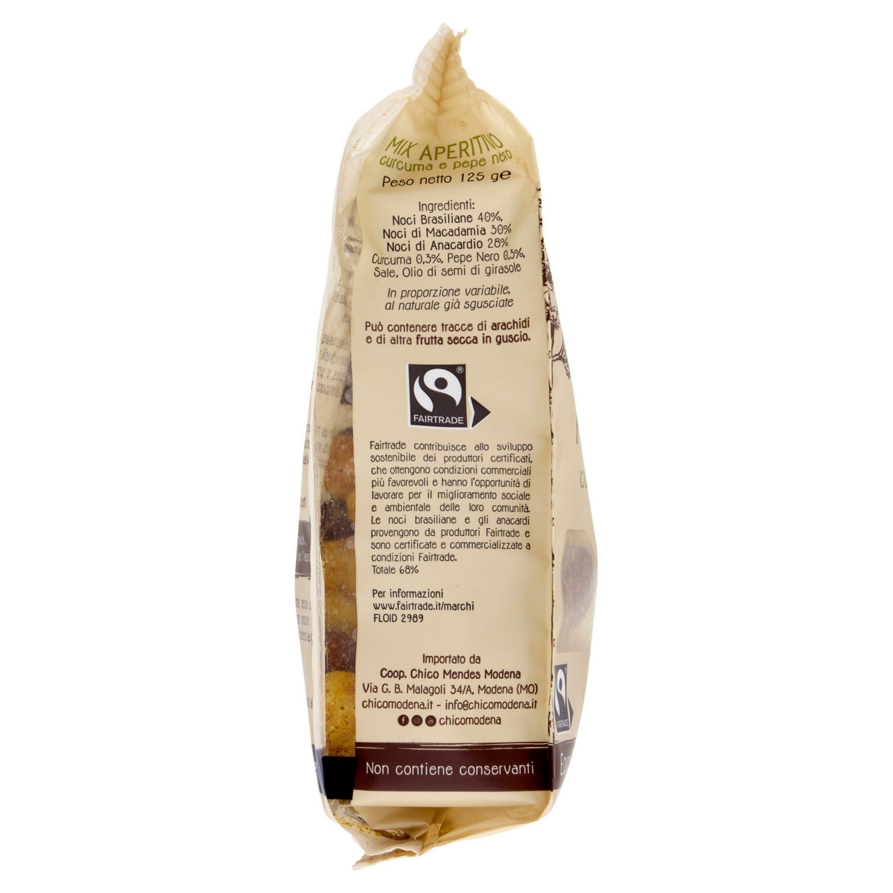 Mix aperitivo curcuma e pepe nero 125 gr - Immagine 11
